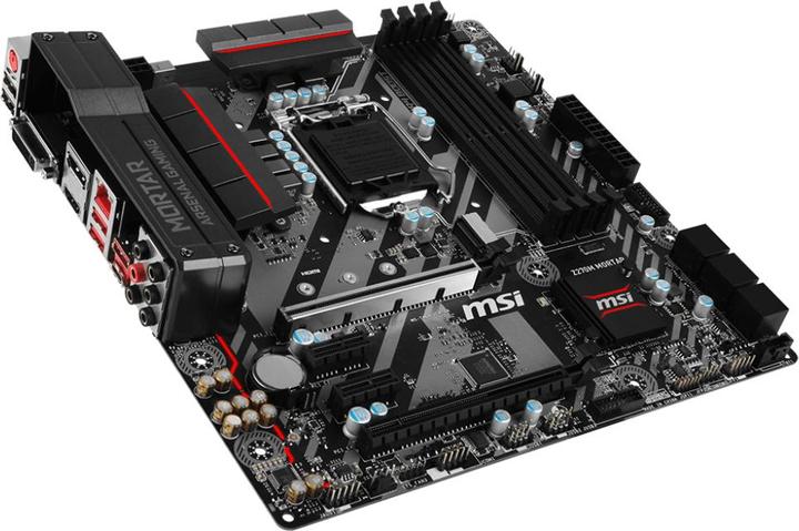 Actual product image MSI Z270M Mortar (LGA 1151, Intel Z270, mATX)