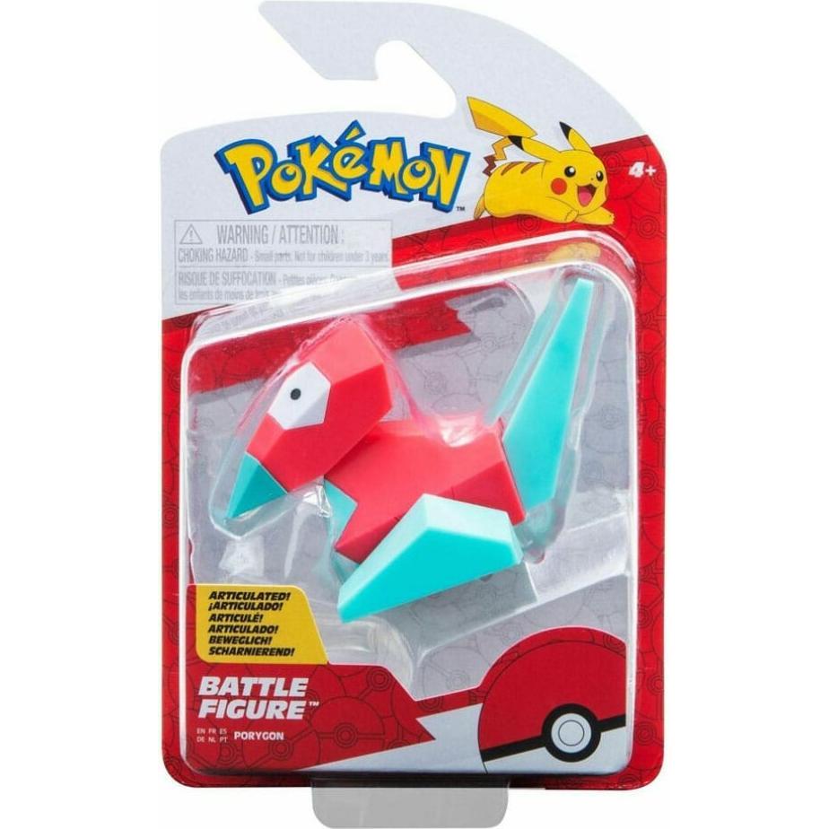 Thumbnail - Jazwares Pokémon Battle Figure Pack Minifigur Porygon 5 cm