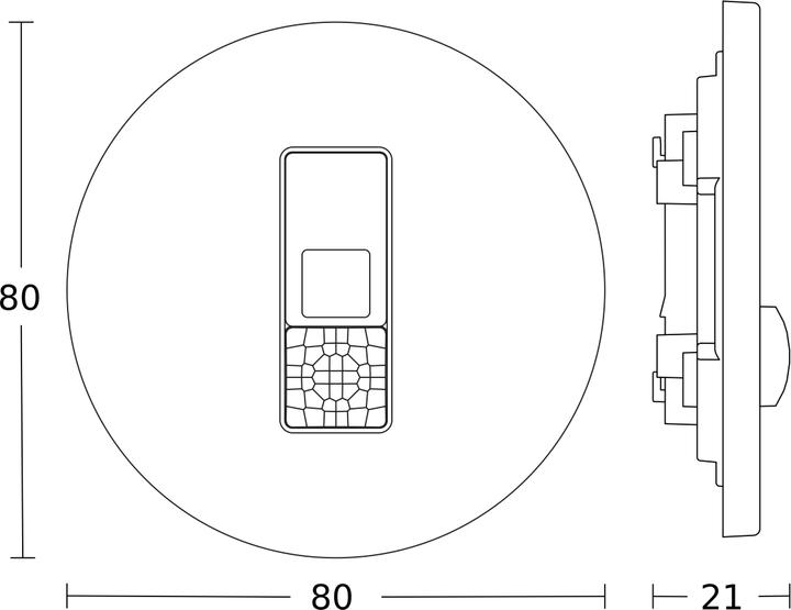 Image du produit Steinel Détecteur de présence IR Micro DALI2 (3 m)