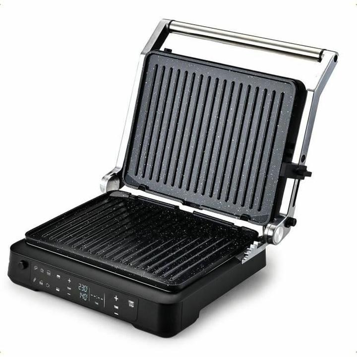Produktbild Little Balance Multifunktionale elektrische Vleesgrill mit XXL-Platten, Touchscreen und 5 Programmen