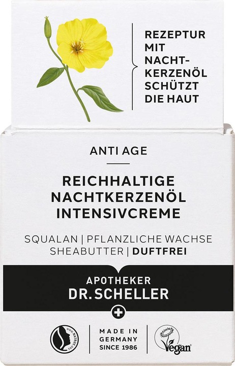 Immagine prodotto Dr. Scheller Ricca crema intensiva all'olio di enotera (50 ml, Crema notte)