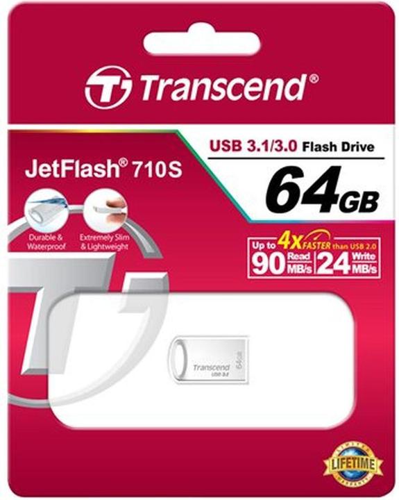 Image du produit Transcend JetFlash 710S (64 Go, USB-A)