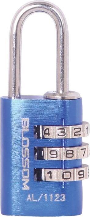 Produktbild Blossom BADLOCK HANG CODE ALUM AL11 20X3BLUE
