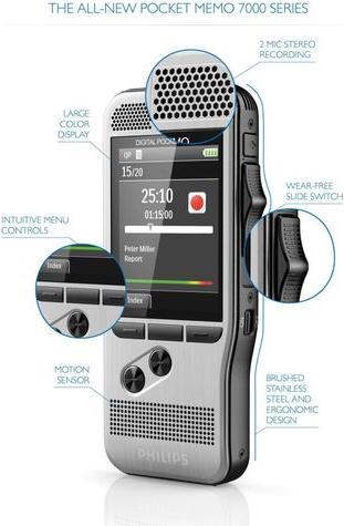 Produktbild Philips Pocket Memo (Schiebeschalter) (32 GB)