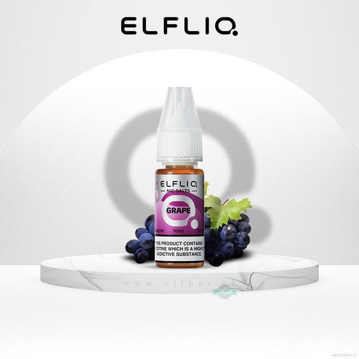 Actual product image Elfbar Elfliq (Bunch of grapes)