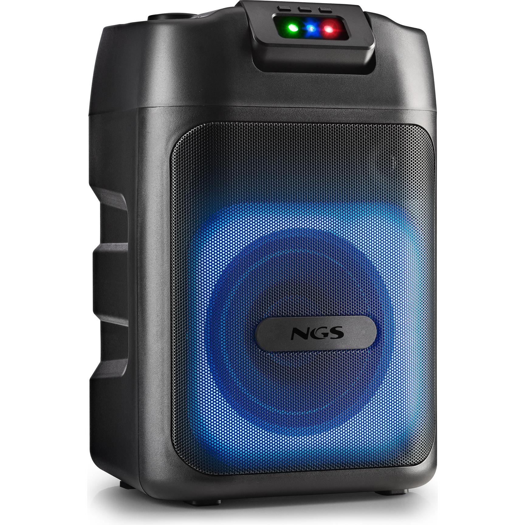 NGS Wild Club (7 h), Bluetooth Lautsprecher, Schwarz