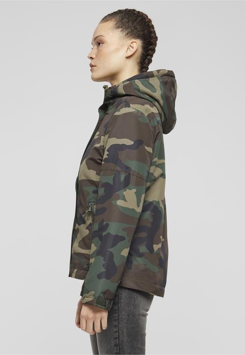 Produktbild Brandit Damen Frontzip Windjacke Grösse S Farbe Wald (S)