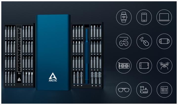 Productafbeelding Arctic Precisieschroevendraaier (Gleuf, Tri-Wing, Pin-torx)