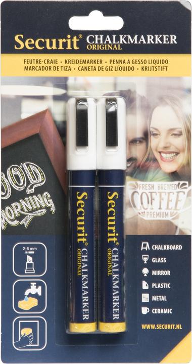 Actual product image Securit crayons (2x)