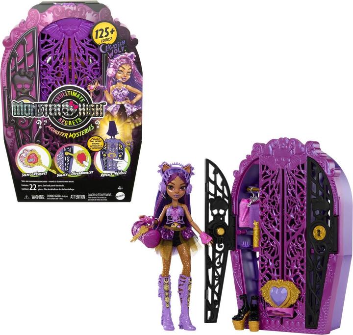 Productafbeelding Monster High Skulltimate Serie 4 Clawdeen