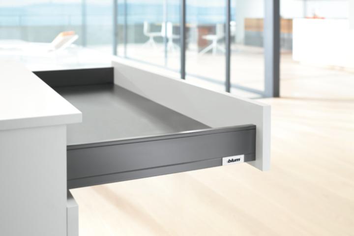 Immagine prodotto Blum Kit da cassetto sottoforno preassemblato flessibili LEGRABOX pure N, grigio orione