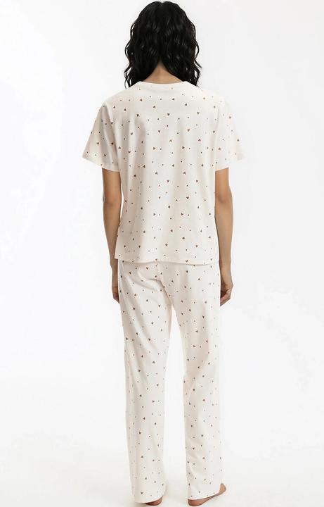 Actual product image La Redoute Collections Pyjama mit Herzchen-Print (XXL)