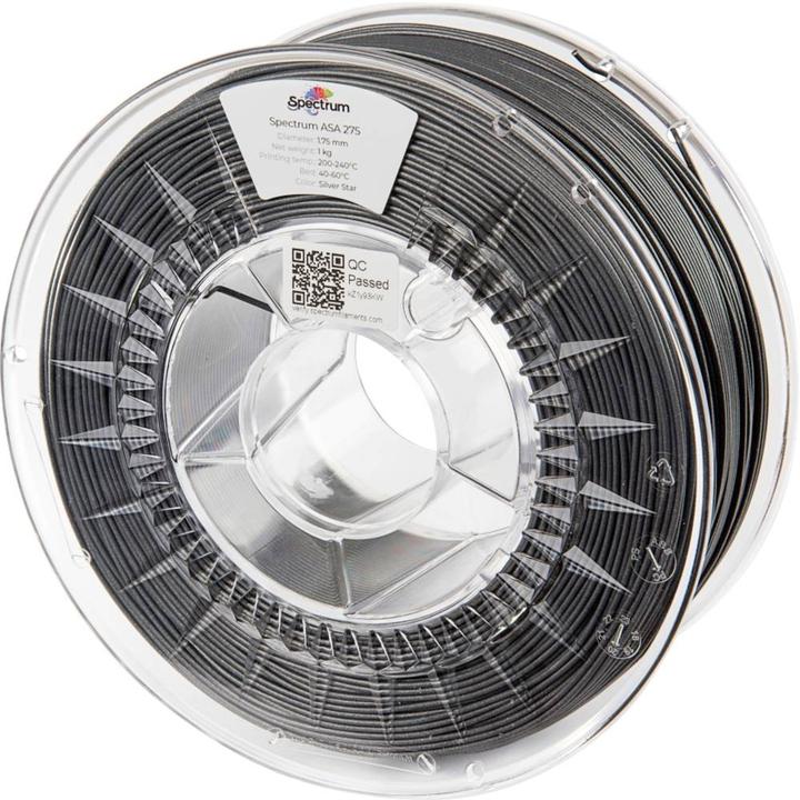 Produktbild Filament ASA silver (ASA, 1.75 mm, 1000 g)