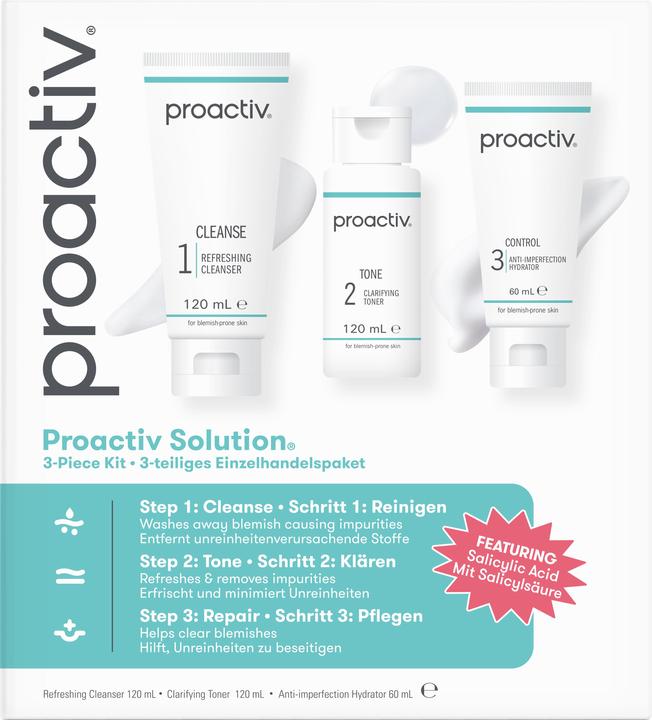 Produktbild Proactiv Solution 60 Tage Kit 300 ml (Reinigungstücher Gesicht, 300 ml)