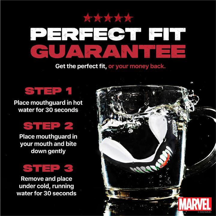 Immagine prodotto SafeJawz Paradenti Marvel Venom (Taglia unica)
