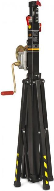 VMB TE-034 wind-up statief zwart