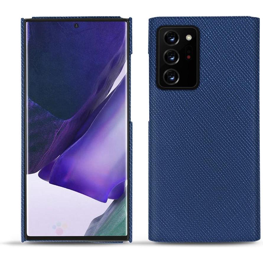 Noreve Lederschutzhülle (Samsung Galaxy Note 20 Ultra), Smartphone Hülle, Blau