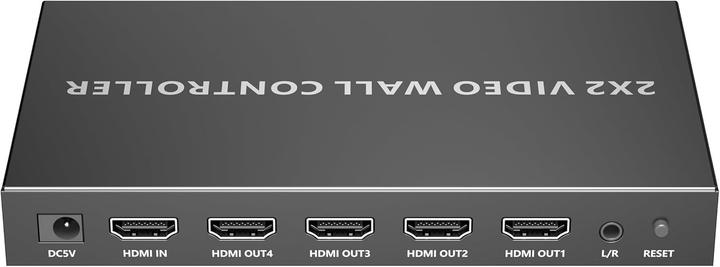 Actual product image PremiumCord HDMI Video Wall Controller for 4 Displays, 8 Display Modes, Full HD 1080p 60Hz