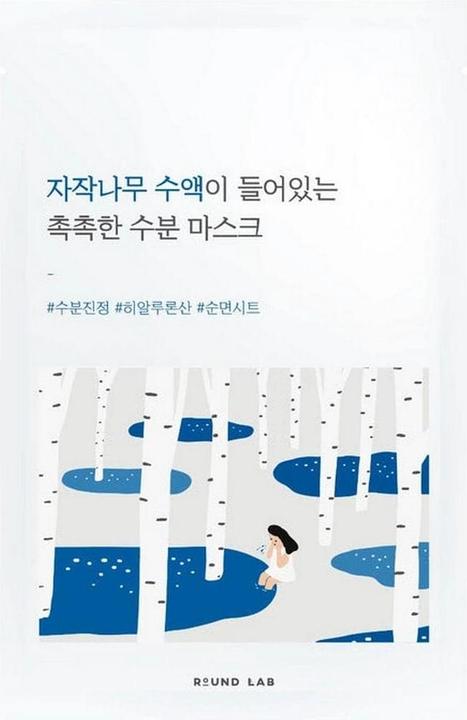 Produktbild Round Lab - Birch Juice Moisturizing Mask Sheet