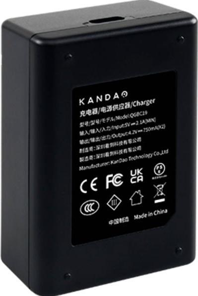 Produktbild Kandao QooCam EGO Batterielade- gerät Dual (Kamera Akku Ladegerät)