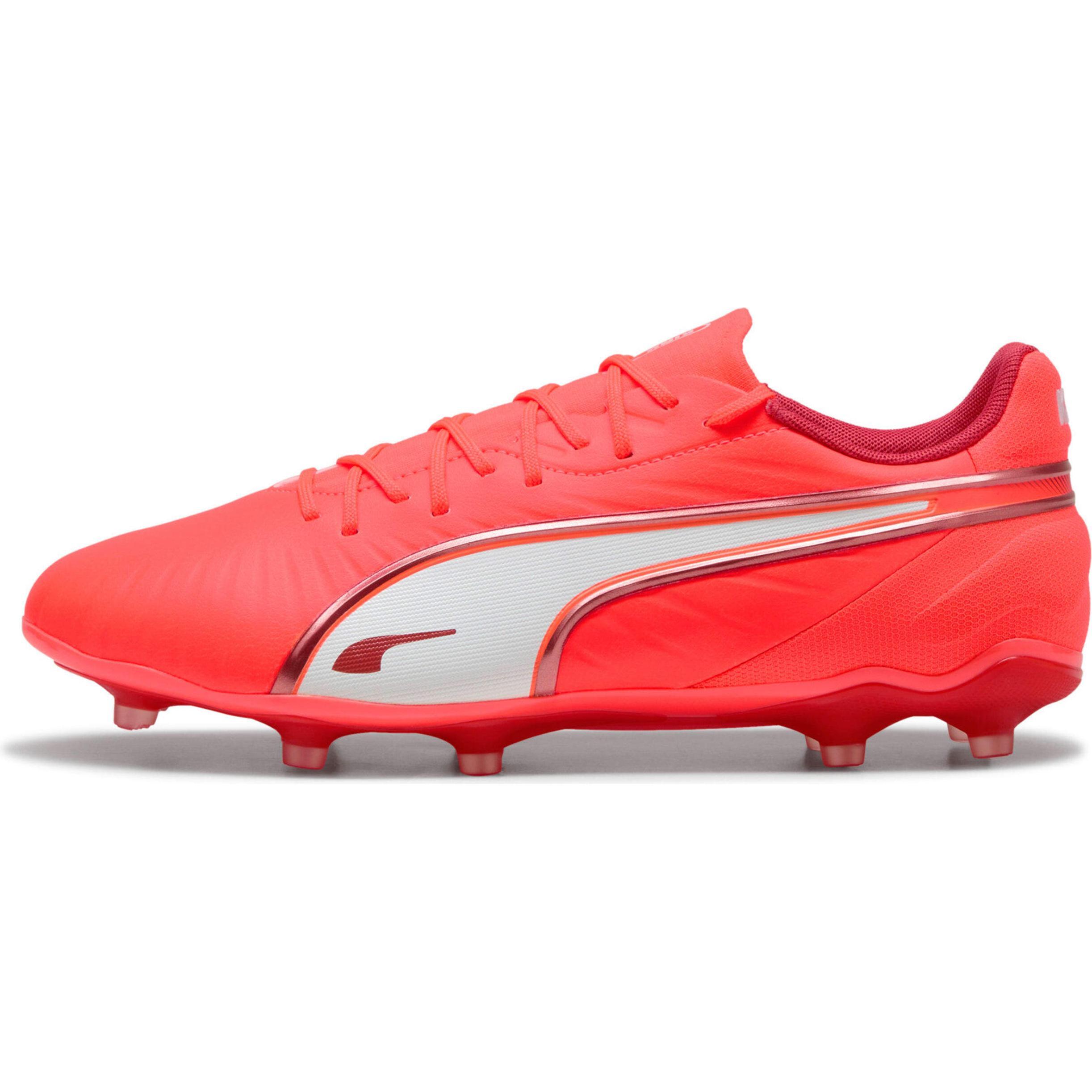 Puma, Herren, Fussballschuhe, King Match Fg/Ag (45), Rot