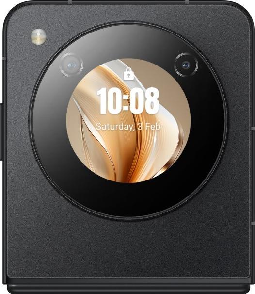 Actual product image Nubia Smartfon Bundle Flip (Gold) + etui + słuchawki + cooler (256 GB, Cosmic Black, Gold, 6.90", 5G)