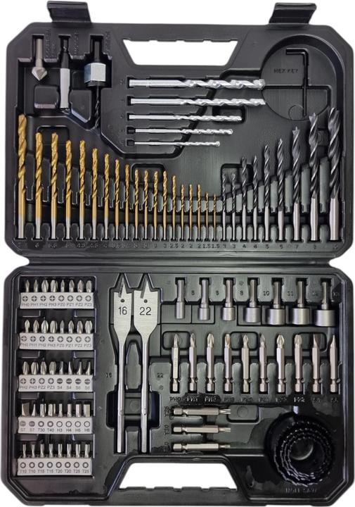 Actual product image Bosch Home & Garden Drill and bit assortment TiN (3 mm, 4 mm, 5 mm, 6 mm, 7 mm, 8 mm, 10 mm)