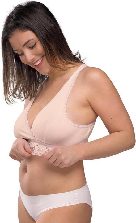 Image du produit Carriwell Soutien-gorge d'allaitement et de repos Crossover Beige S (S)