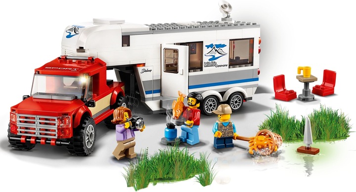 Immagine prodotto LEGO Pickup caravan (60182, LEGO City)