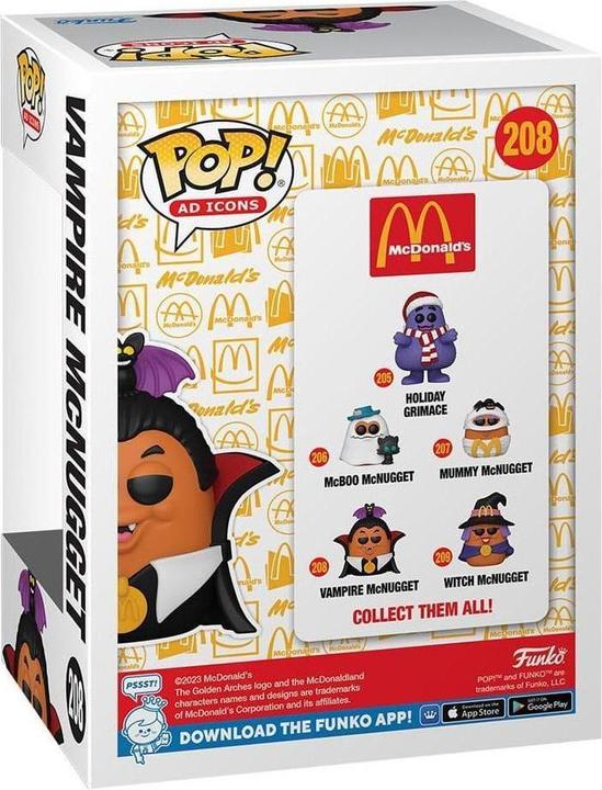 Actual product image Funko McDonalds POP! Ad Icons Vinyl figurine NB - Vamp 9 cm