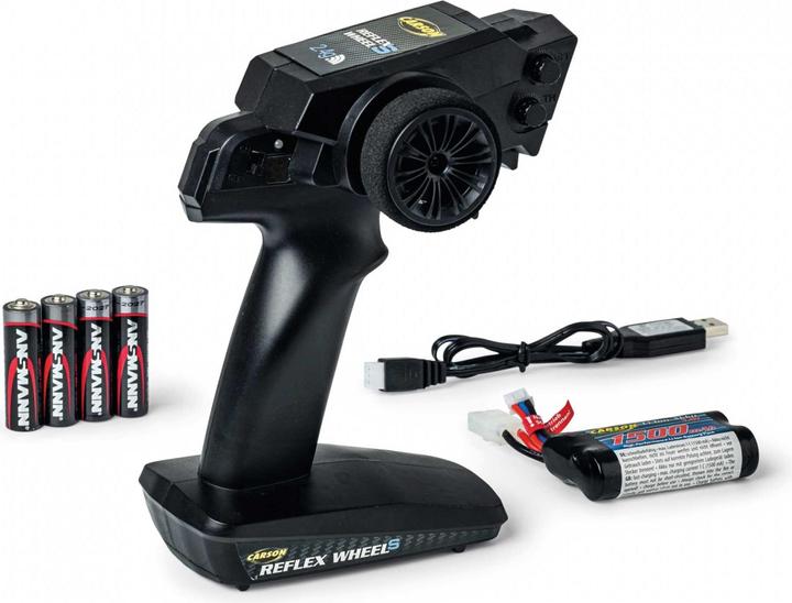Actual product image Carson 1:10 FE Speed Warrior 2.4G 100% RTR green (RTR Ready-to-Run)