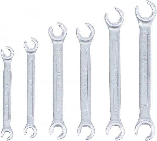 Actual product image BGS Open double ring spanner set