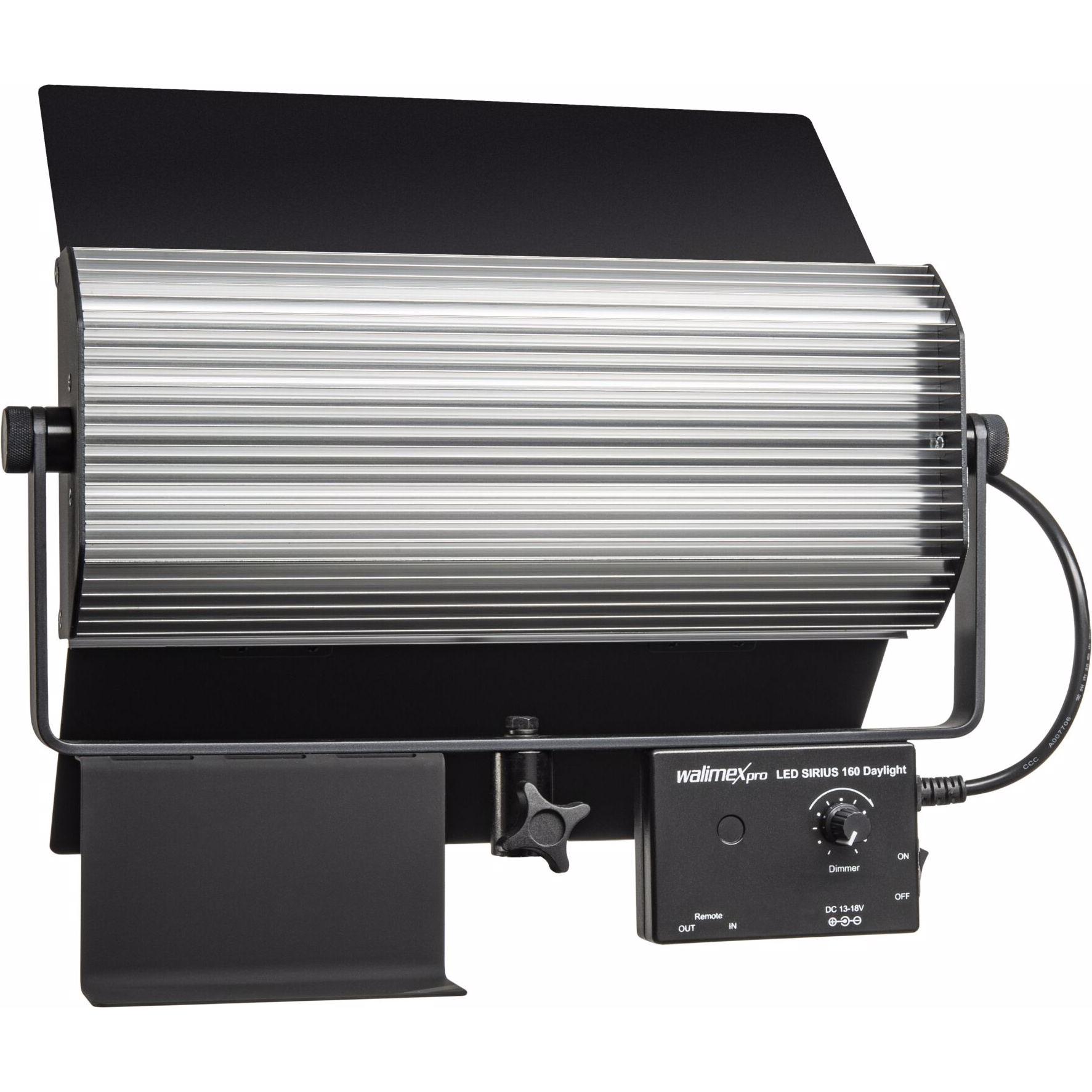 Thumbnail - Walimex pro LED Daylight Panel Light Sirius (Flächenleuchte), Dauerlicht, Schwarz