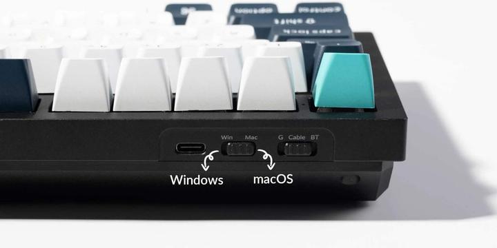 Actual product image Keychron Q3 Max Wireless Mechanical Keyboard, Jupiter Brown switches (US, Wireless, Cable)