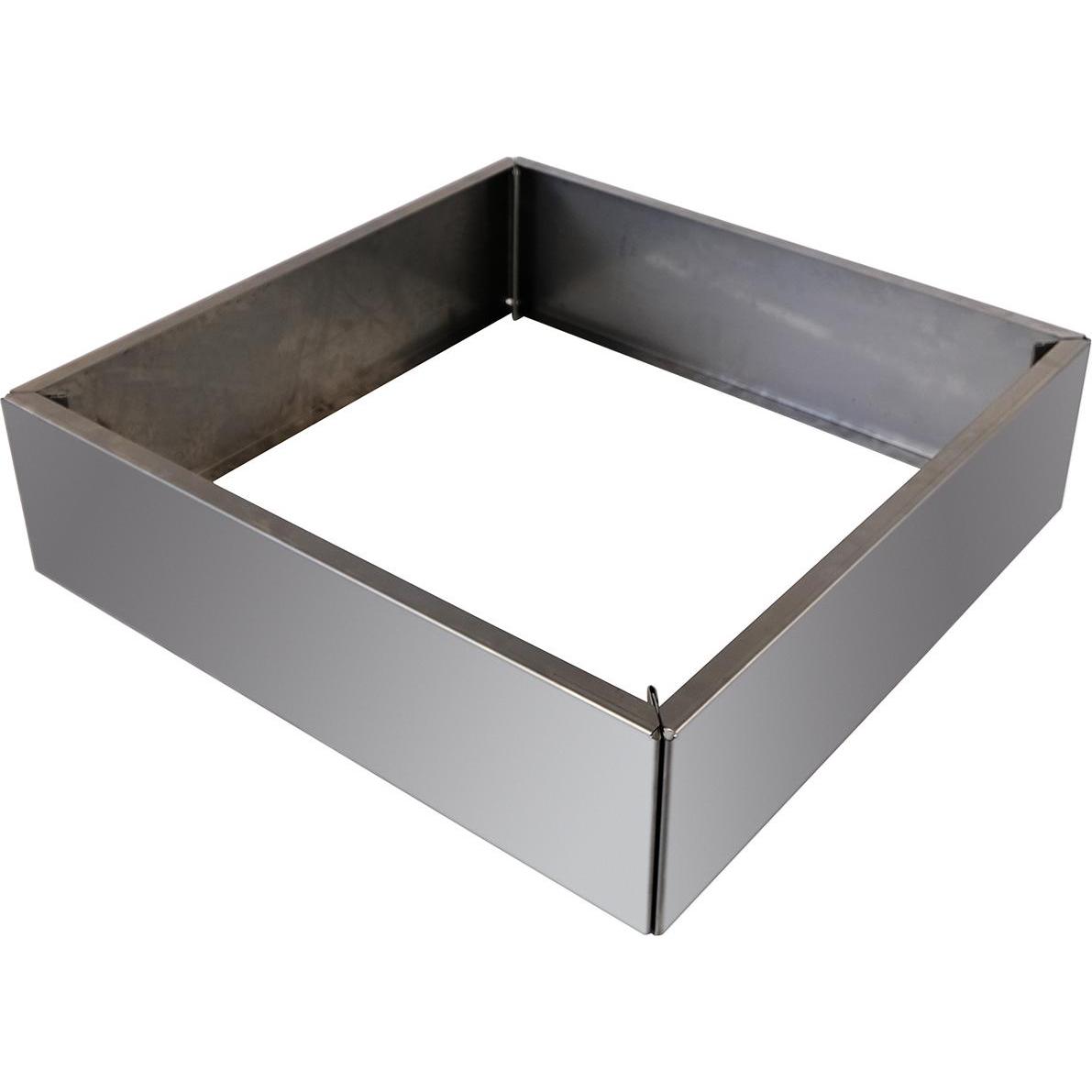 Bellissa, Hochbeet, Vertikalbeet Rahmen M L 75 x B 75 x H 20 cm, 1.5 mm Corten
