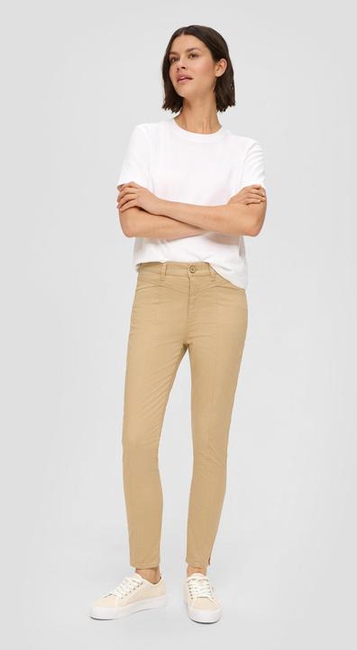 Image du produit S.Oliver Hose Schmale Hose aus Baumwollstretch mit Ziernähten (46)