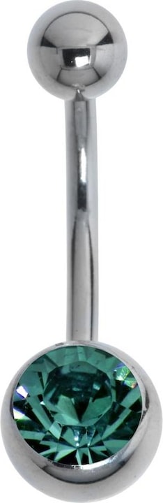 Produktbild Bijouteria Bauchpiercing (Titan, Kristall)