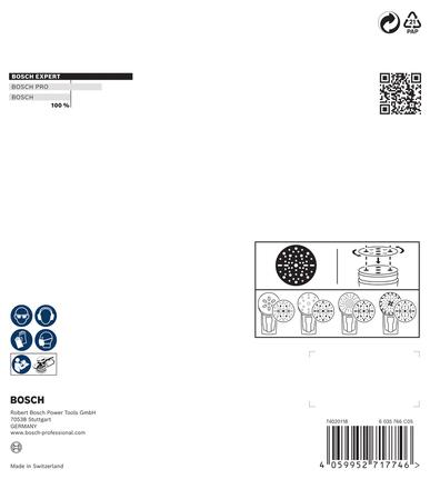 Actual product image Bosch Professional Schleifscheibe BOSCH 0780 +AMMAuA-150 K120 6Stk (120)