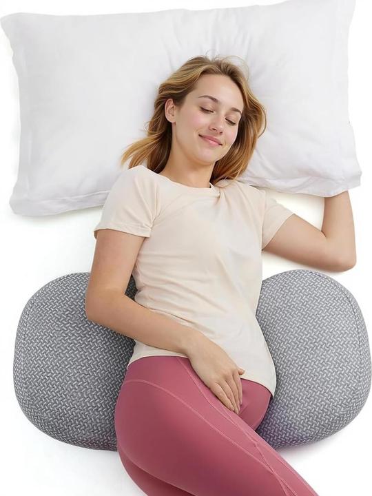 Actual product image Momcozy Portable Maternity Pillow for Side Sleeper, Support for Back, Belly, Hips