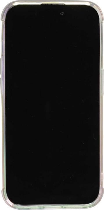 Actual product image PhoneLook Cover silicone bumper glitter blur with heart (Apple iPhone 15 Pro)