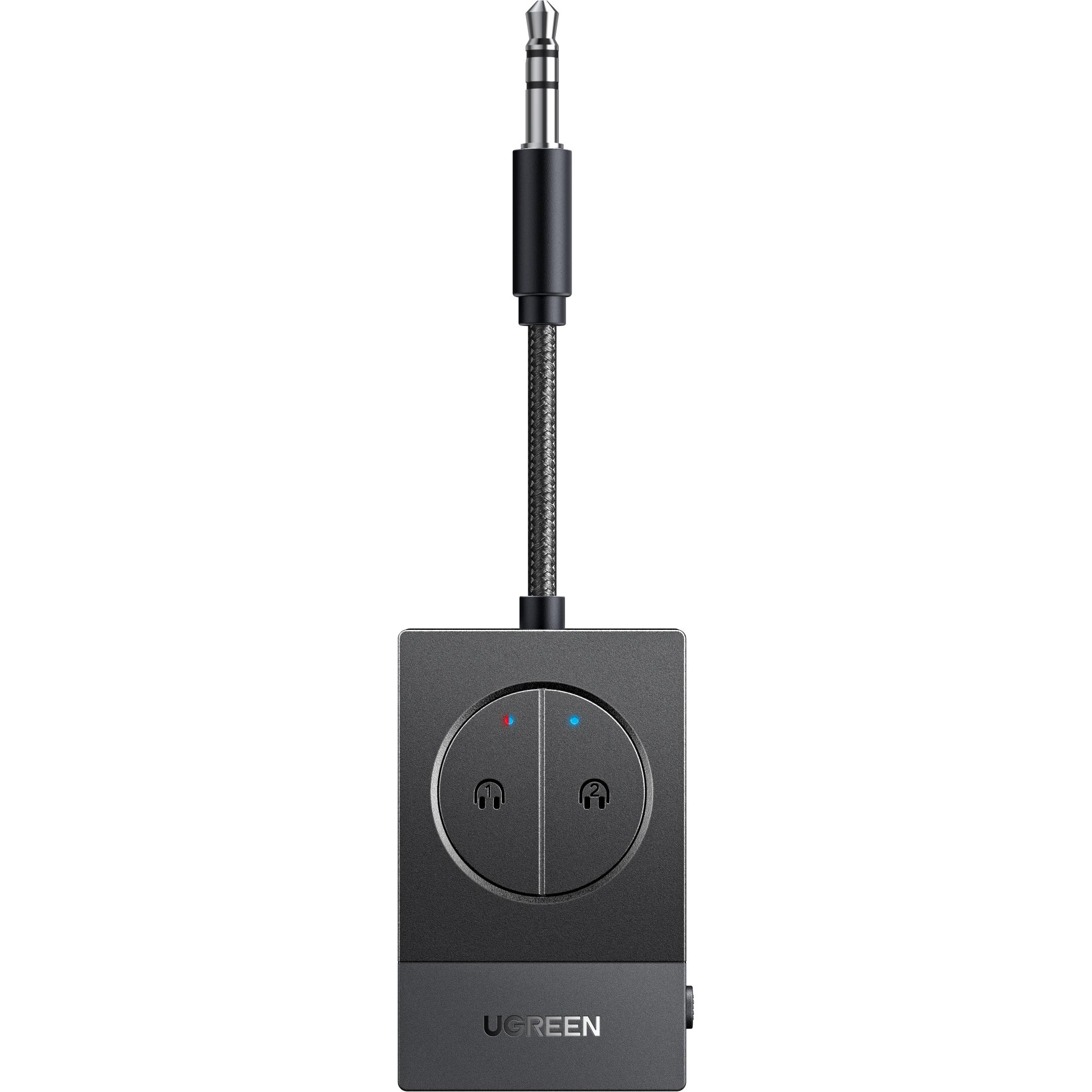 Ugreen Transmitter Audio Adapter (Emittenti), Adattatore audio Bluetooth, Nero