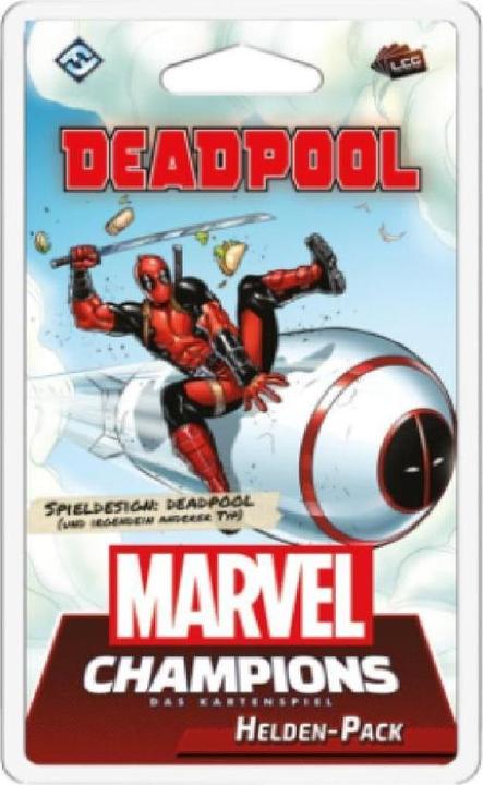 Actual product image FFG Marvel Champions: Deadpool, card game, for 1-4 players, from 12 years (DE-Ausga (German)