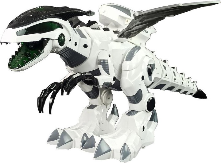 Immagine prodotto Lean Toys Robot Dinosauro Interattivo Lean Cars, Vaporetto Musicale Telecomandato