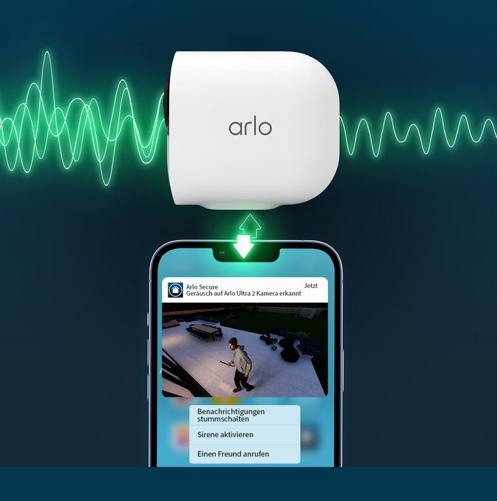 Produktbild Arlo Ultra 2 VMS5440-200EUS 4er-Set (3840 x 2160 Pixels)