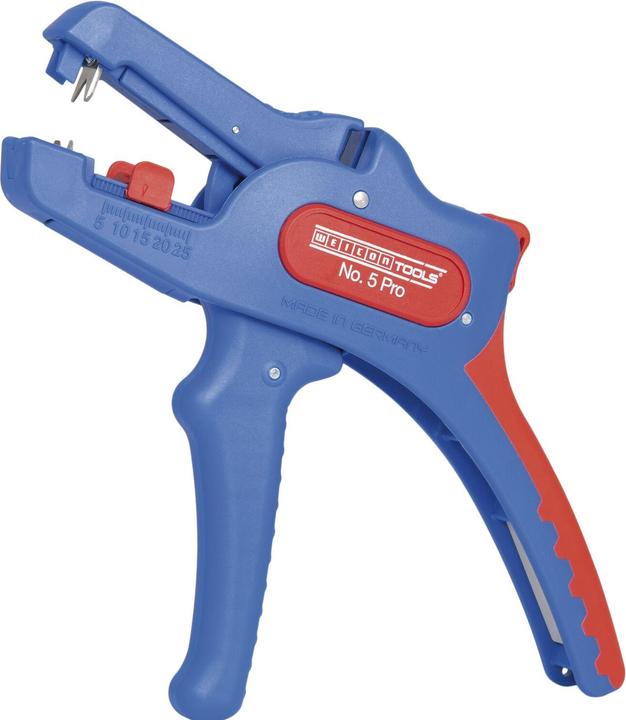 Produktbild MGA WEICON TOOLS Abisolierzange No. 5 Pro | Automatische Abisolierzange für alle gängigen flexiblen und (160 mm)