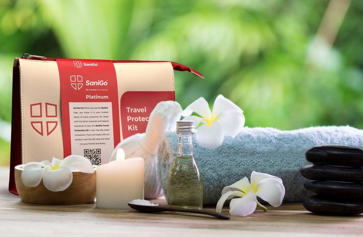 Immagine prodotto Sani Go Set da viaggio in platino