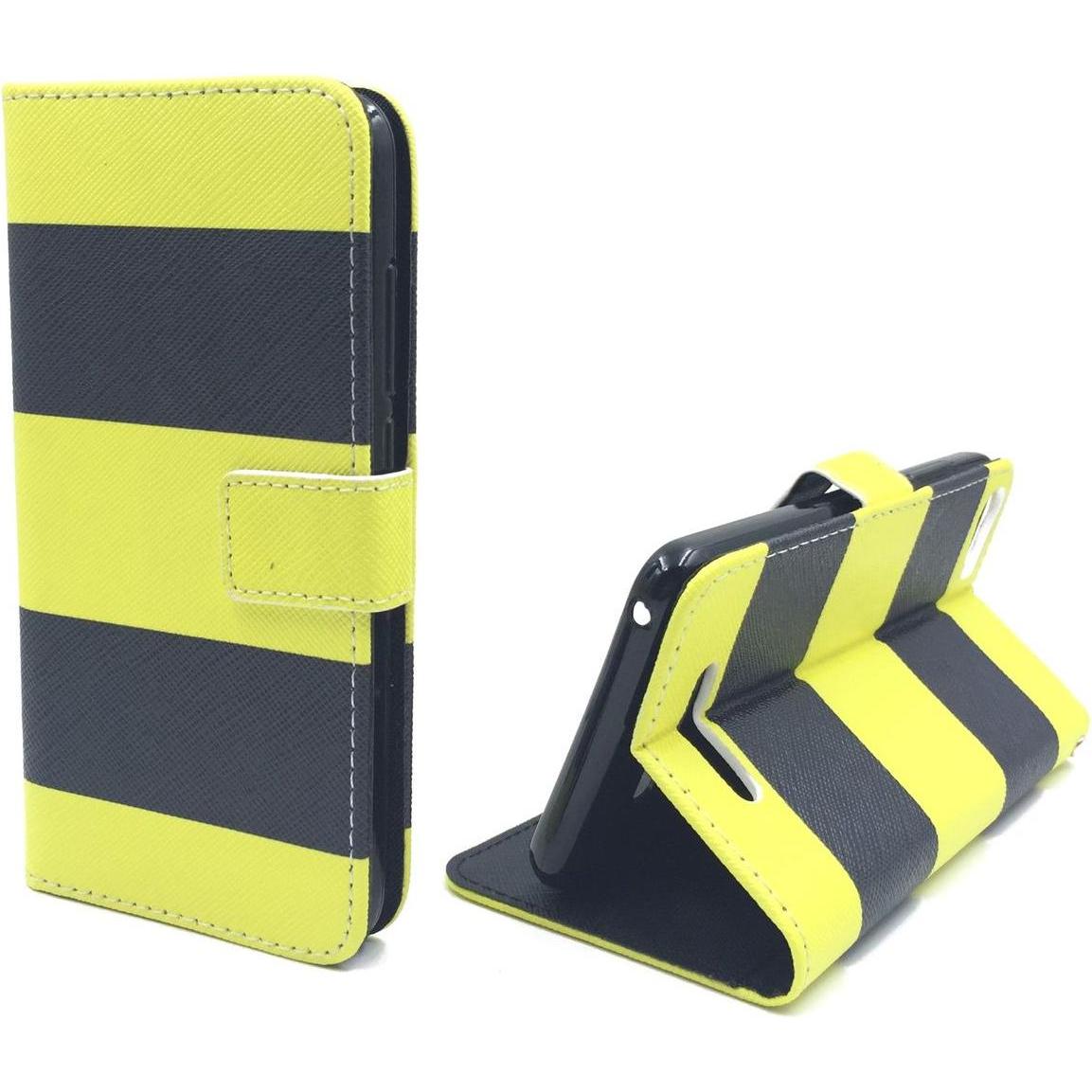 König Design Schutz Handy Hülle für Wiko Lenny 2 Case Cover Tasche Wallet Etui Handyhülle Neu (Wiko Lenny 2), Smartphone...