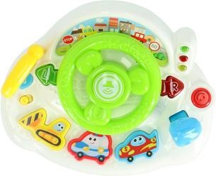 Actual product image Steering Wheel You Baby Light And Sound Battery Operated