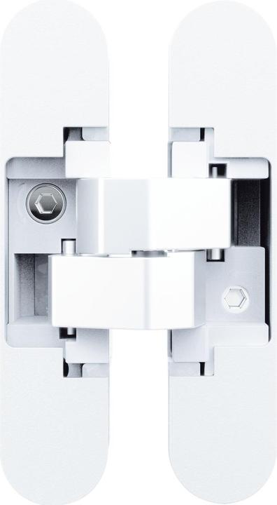 Produktbild Roberto Anselmi ANSELMI Türband verdeckt AN 140 3D, Zinkdruckguss weiss