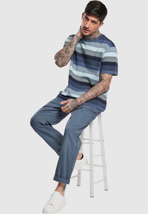 Immagine prodotto Urban Classics Tee a strisce dell'alba tinta in filo (M)